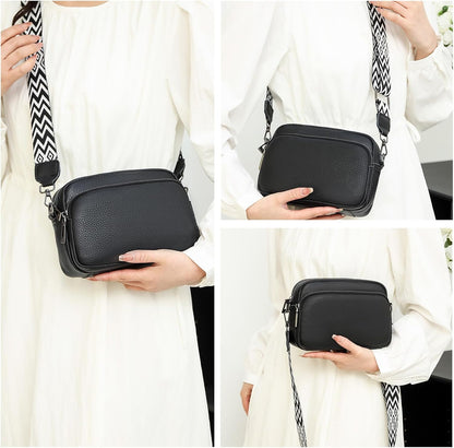 Annabelle | Chic Guitar Strap Design Crossbody Bag