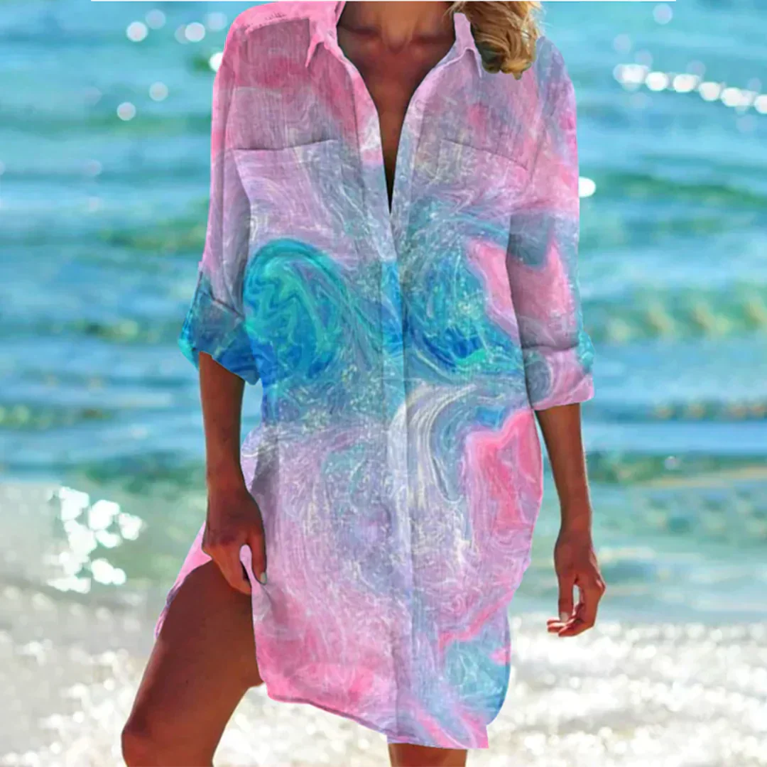 Ava | Summer Shirt Dress